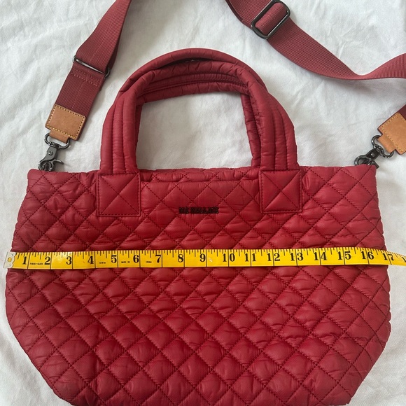 MZ Wallace Small Red Metro Tote - Picture 3 of 9